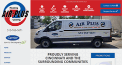Desktop Screenshot of cincinnatiheatingandcooling.com
