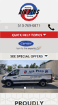Mobile Screenshot of cincinnatiheatingandcooling.com